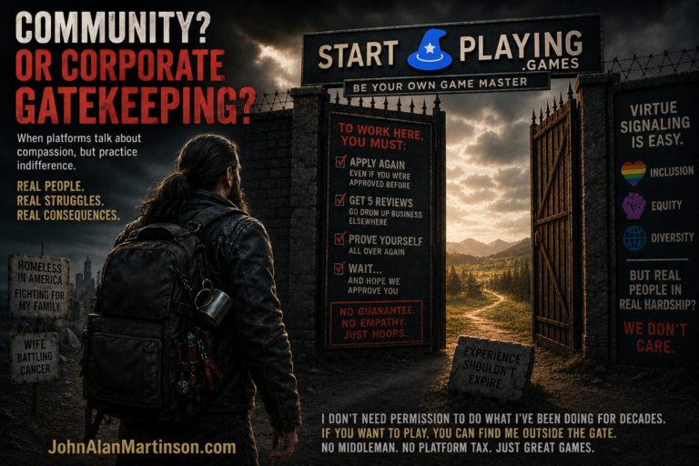 StartPlaying Games REVIEW - John Alan Martinson - Professional Game Master