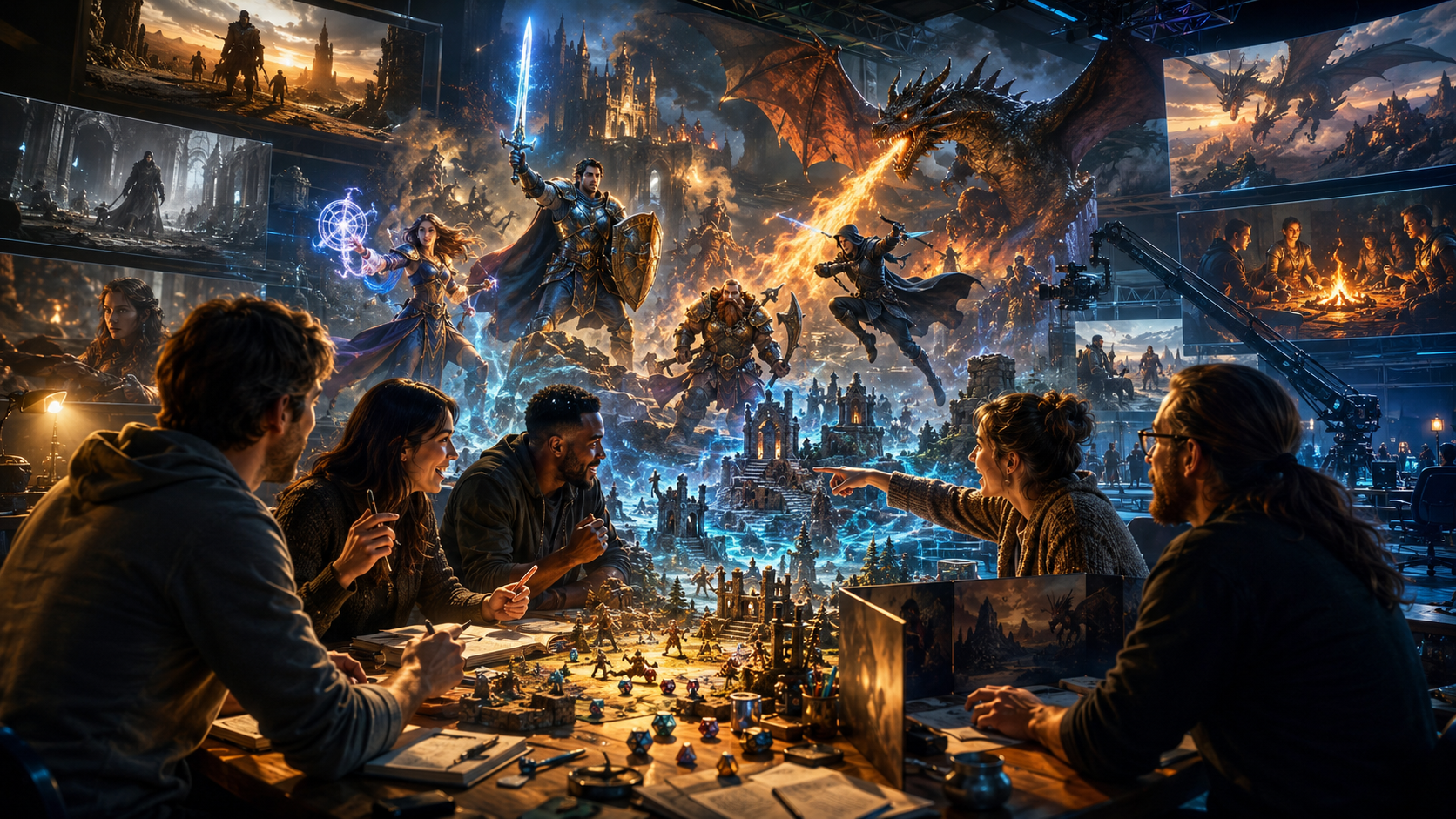 TTRPGs Tabletop Role-Playing Games and AI Movie Making