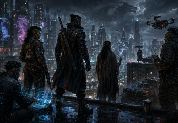 Shadowrun - Metahumans - Races - Racism