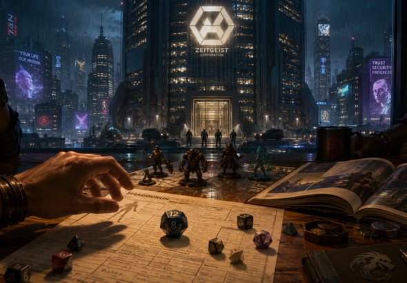 Shadowrun - Tabletop Role-Playing Games - Evil Corporations Mega Corporations