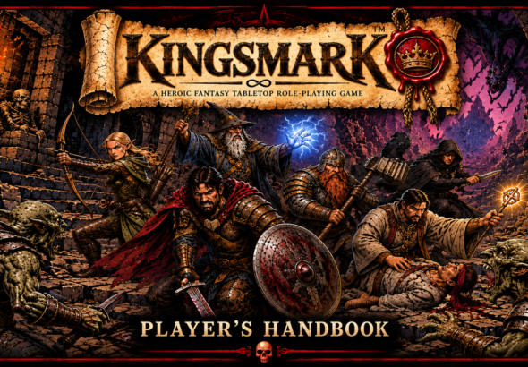 Kingsmark Players Handbook FIRST EDITION Featured Image TTRPG