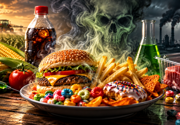 Toxic Food - Unhealthy Food - Factory Processed Foods - Fast Food Unhealthy
